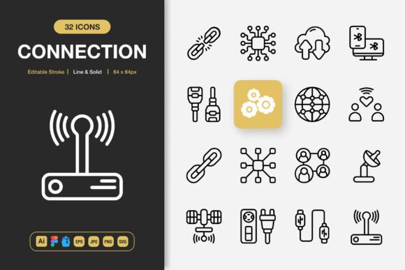 Connection Icons: Graphics That Connect