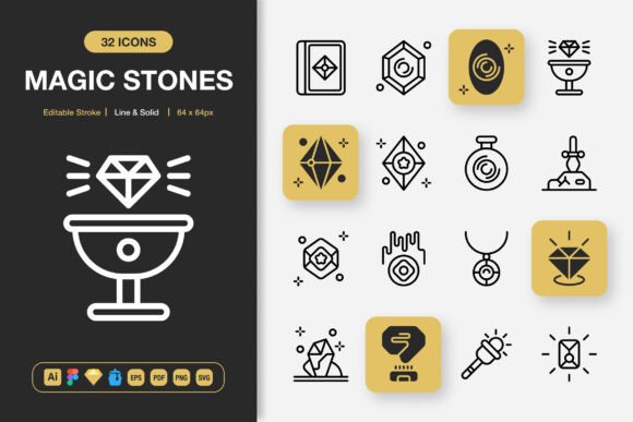 Magic Stones Icons Review