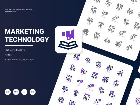Marketing Technology Icon Pack Review