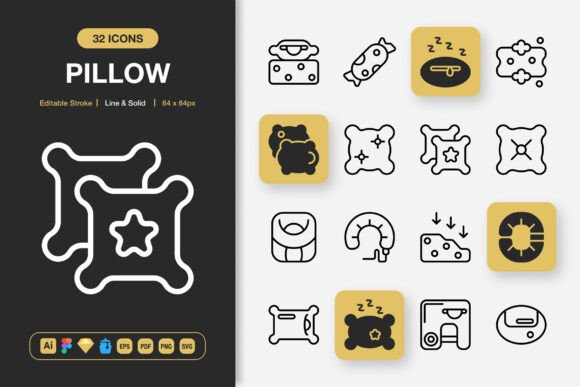 Pillow Icons: Graphics That Elevate Design
